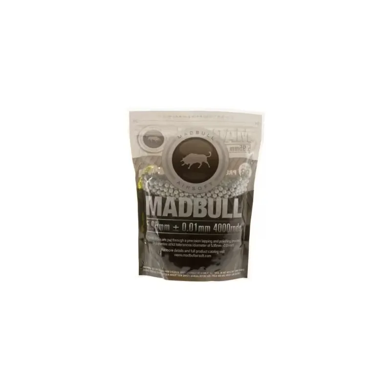 MADBULL - Bille blanche 0.28g 4000Bbs
