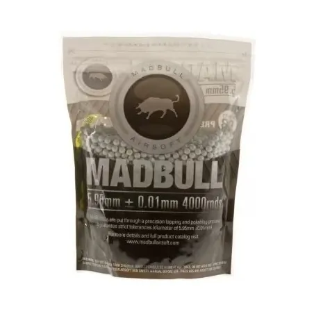 MADBULL - Bille blanche 0.28g 4000Bbs