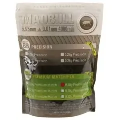 MADBULL - Bille blanche 0.28g 4000Bbs