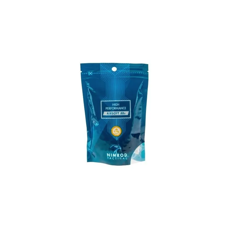 NIMROD TACTICAL - Billes blanches High Preformance 0.28g X 1000 Bbs
