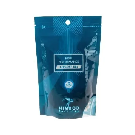Billes High Performance 0.20g x1000 Nimrod | ZN-Airsoft