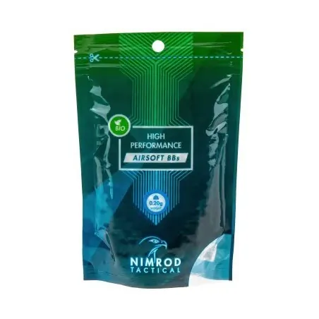 Billes Bio 0.20g x1000 Nimrod Tactical | ZN-Airsoft