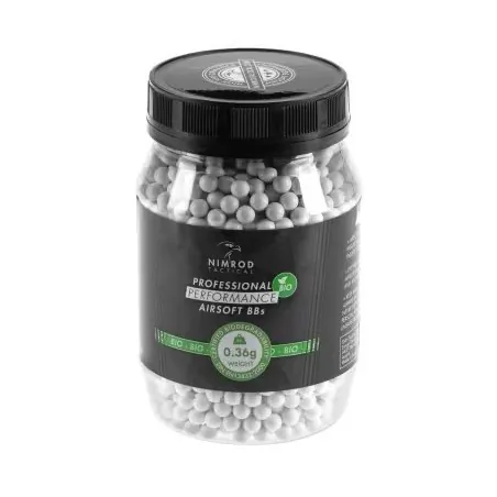 Billes Bio Pro 0.36g x2000 Nimrod Sniper | ZN-Airsoft