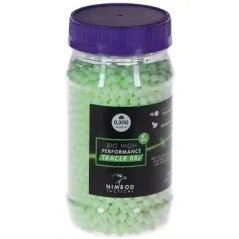 Billes Traçantes Vertes Bio 0.30g x2000 Nimrod | ZN-Airsoft