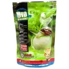 G&G Armament - Billes Biodégradable Gris 0.33g Précision 2000 Bbs