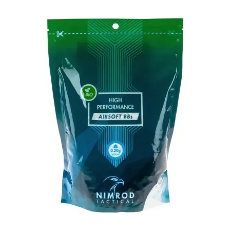 Billes Bio Nimrod 0.20g 5000 Bbs CQB | ZN-Airsoft