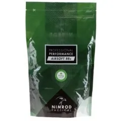 Billes Pro Nimrod 0.25g 4000 Bbs Blanches | ZN-Airsoft