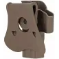 AMOMAX - Holster Rigide 360° pour Glock Tokyo Marui / Umarex / Cybergun - FDE