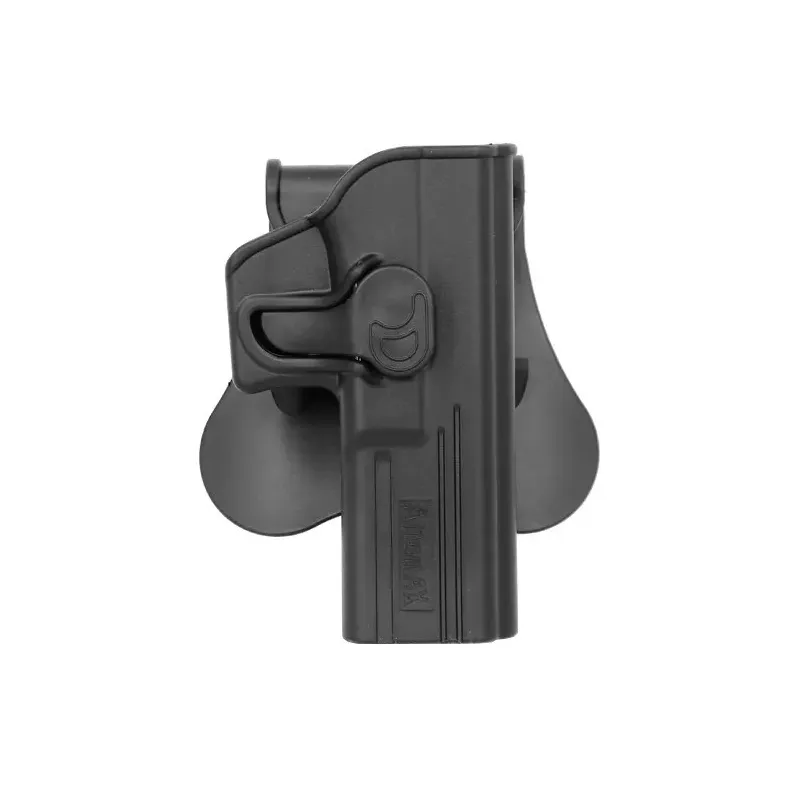 AMOMAX - Holster Rigide 360° pour Glock Tokyo Marui / Umarex / Cybergun - Noir AMOMAX - Holster Rigide 360° pour Glock Tokyo Marui / Umarex / Cybergun - Noir