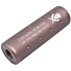 Big Dragon – Silencieux 100 mm Tan | Zn-Airsoft