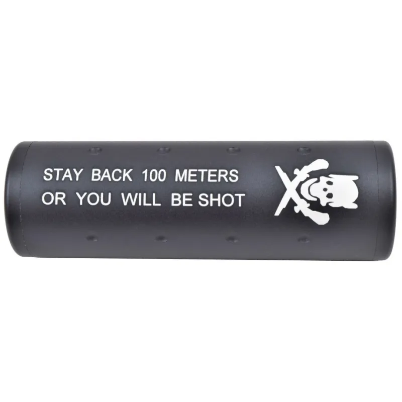 Big Dragon - Silencieux 100mm - Noir Big Dragon - Silencieux 100mm - Noir