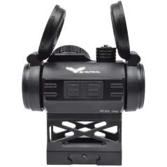 JS-TACTICAL – Point rouge avec rehausse Noir | Zn-Airsoft