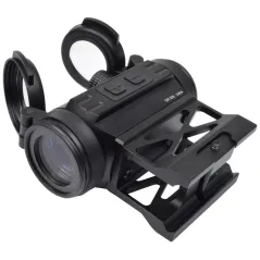 JS-TACTICAL – Point rouge avec rehausse Noir | Zn-Airsoft