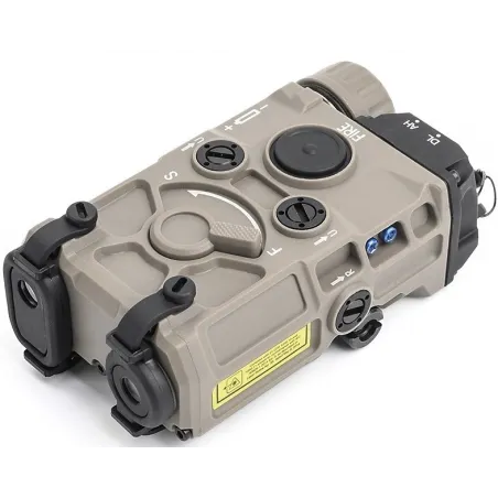 WADSN - Boitier AN/PEQ Laser + Lampe LED - Tan
