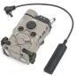 WADSN - Boitier AN/PEQ Laser + Lampe LED - Tan