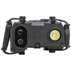 WADSN – Boîtier AN/PEQ Laser + Lampe LED – Noir | Zn-Airsoft