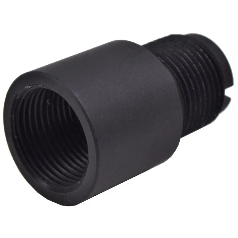 DBOYS - Adaptateur de silencieux filetage 14 mm ccw/cw- Noir