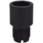 DBOYS - Adaptateur de silencieux filetage 14 mm ccw/cw- Noir
