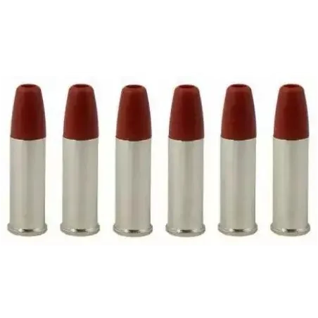 Cybergun - Cartouches pour Colt Python CO2 Pack de 6 - Argent