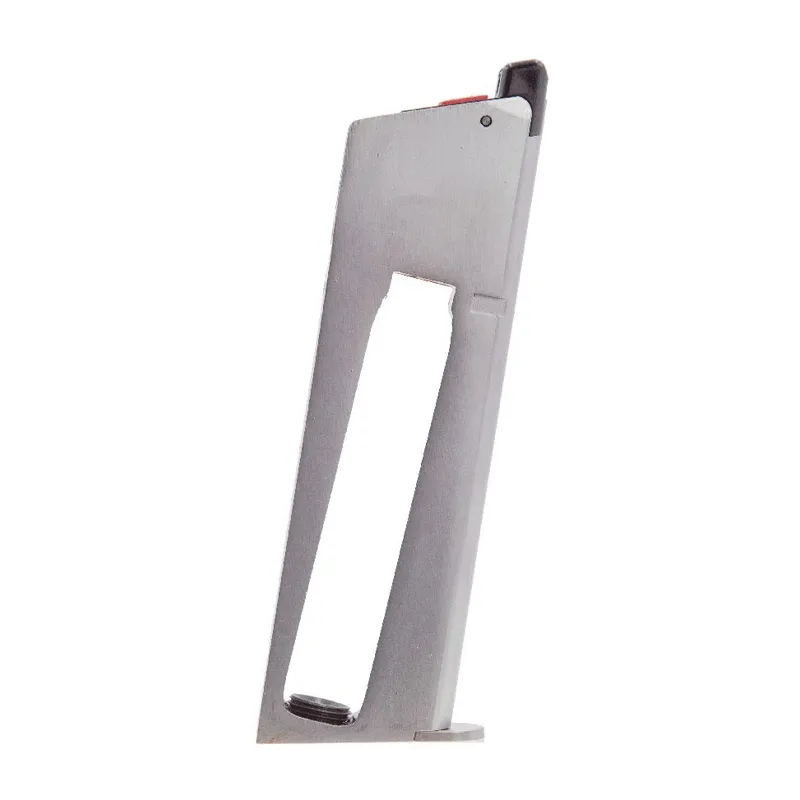 AW CUSTOM - Chargeur Co2 pour 15 billes pour 1911 GBB CYBERGUN / ARMORER WORKS - Silver