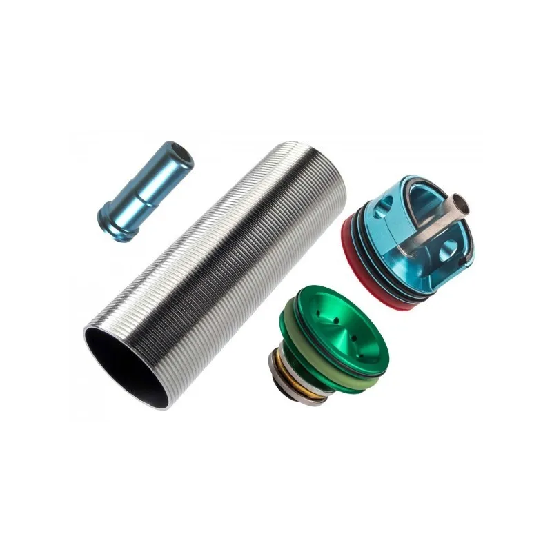 FPS Softair - Kit d'Upgrade Pneumatique en ERGAL pour série M4 / M16 pour un canon interne de longueur : 451 – 550mm. FPS Softair - Kit d'Upgrade Pneumatique en ERGAL pour série M4 / M16 pour un canon interne de longueur : 451 – 550mm.