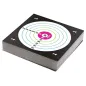 POWAIR - Cible 14X14 en carton 100 Pieces