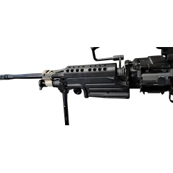 Réplique AEG M249 MK2 Full Metal A&K d'occasion avec lunette | ZN-Airsoft.fr