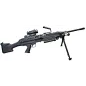 Occasion - Réplique AEG M249 MK2 avec lunette ASG A&K - Noir
