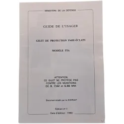 Gilet Pare Eclat Militaire d'occasion | ZN-Airsoft.fr