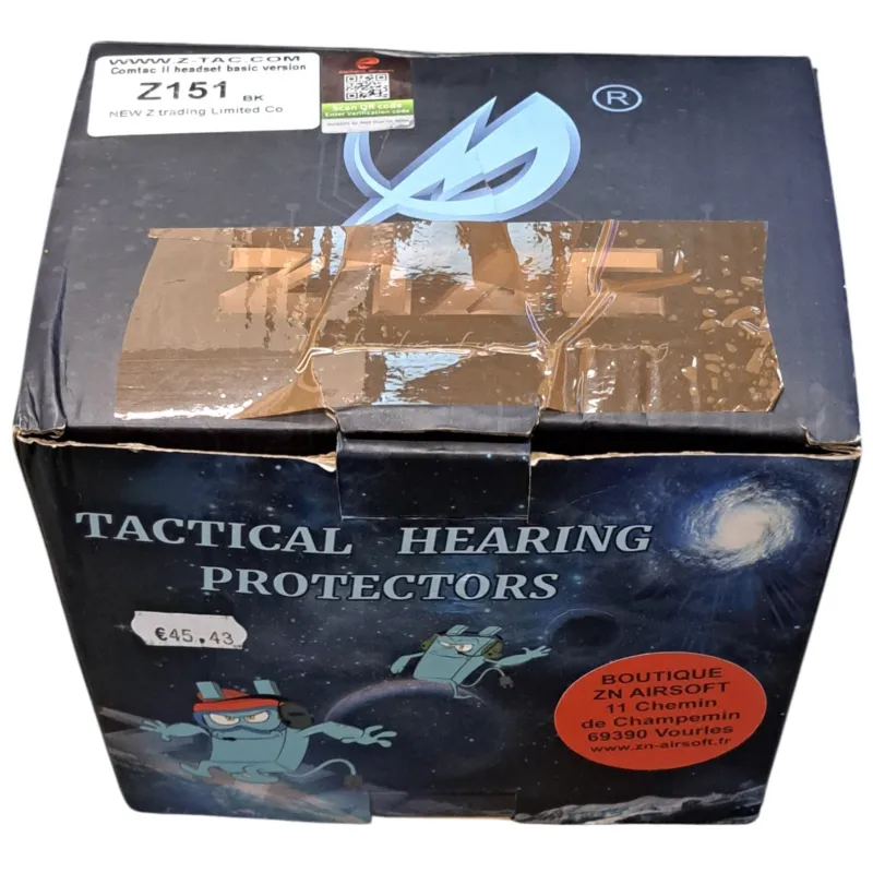 Occasion - ELEMENT AIRSOFT - Z-Tac Comtac 2 Headset Basic Version - Noir Occasion - ELEMENT AIRSOFT - Z-Tac Comtac 2 Headset Basic Version - Noir
