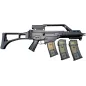 Occasion - Réplique AEG G36C HK TOKYO MARUI avec 2 chargeur supplémentaire - Noir Occasion - Réplique AEG G36C HK TOKYO MARUI avec 2 chargeur supplémentaire - Noir