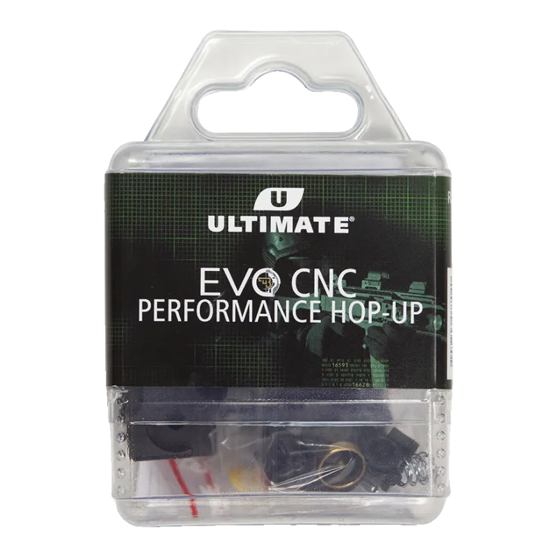 Bloc hop-up ASG Ultimate EVO CNC Performance dans sa boîte d'origine