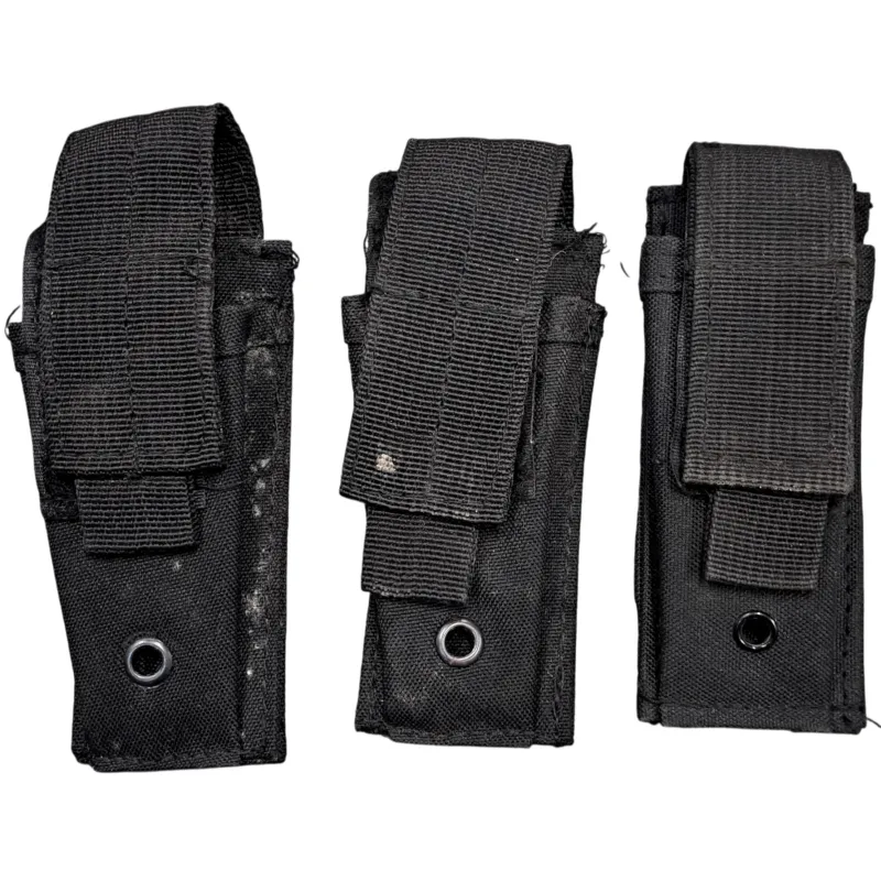 Occasion - Porte chargeur de PA lot de 3 - Noir