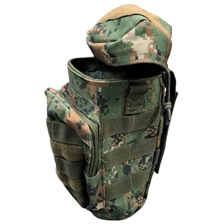 Sac pour une bouteille 0.8L + 1 poche de rangement d'occasion | ZN-Airsoft.fr
