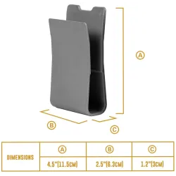 Insert pour poche de porte chargeur - Noir