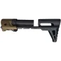 Occasion - Crosse PDW métal rétractable pour M4 - Tan Occasion - Crosse PDW métal rétractable pour M4 - Tan