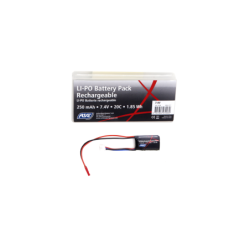 ASG - Batterie LiPo 7.4V 250mAh 20C - Mini Tamiya - Spéciale HPA