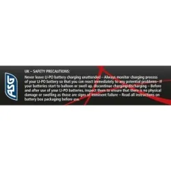 ASG - Batterie LiPo 7.4V 250mAh 20C - Mini Tamiya - Spéciale HPA