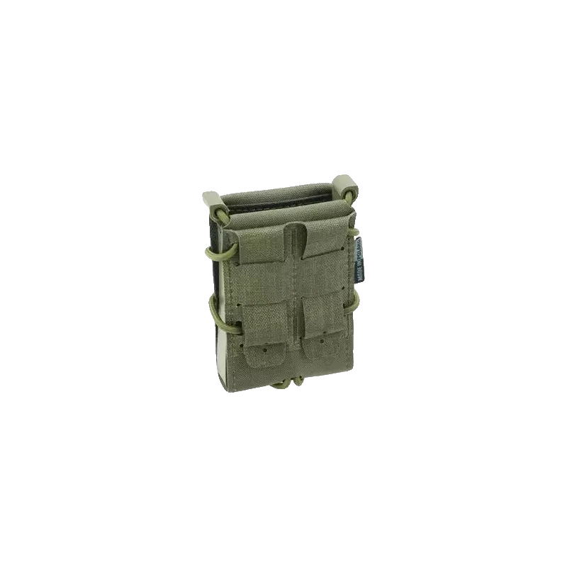 Poche porte-chargeur Templar's Gear Fast Rifle Ranger Green, vue de dos avec sangles MOLLE