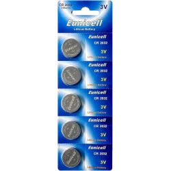 Lot De 5 Piles CR2032