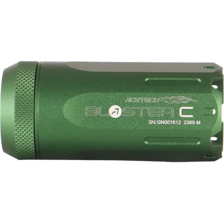 Acetech Blaster Unit C Vert – Traceur Airsoft Compact RGB | Zn-Airsoft.fr