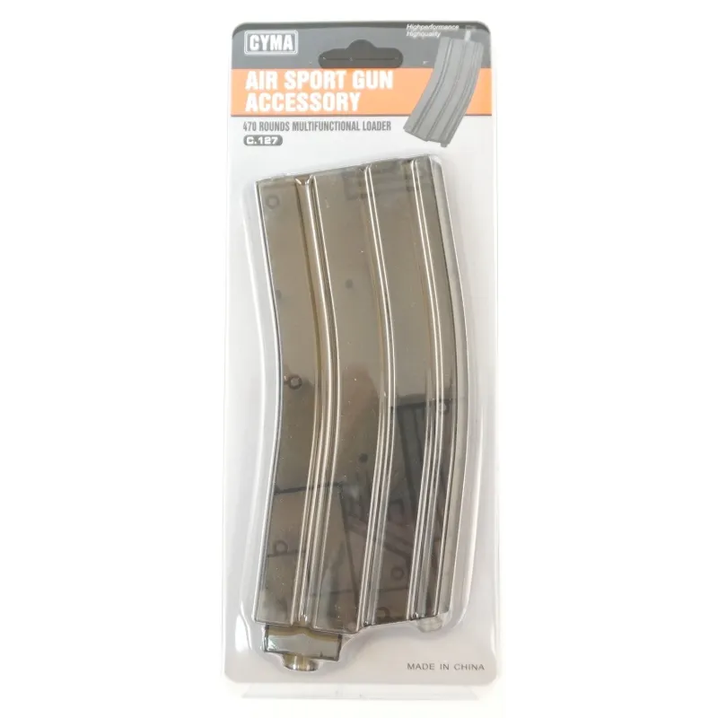 CYMA - BB Loader Grande Capacité 470 Billes Style M4 - Transparent