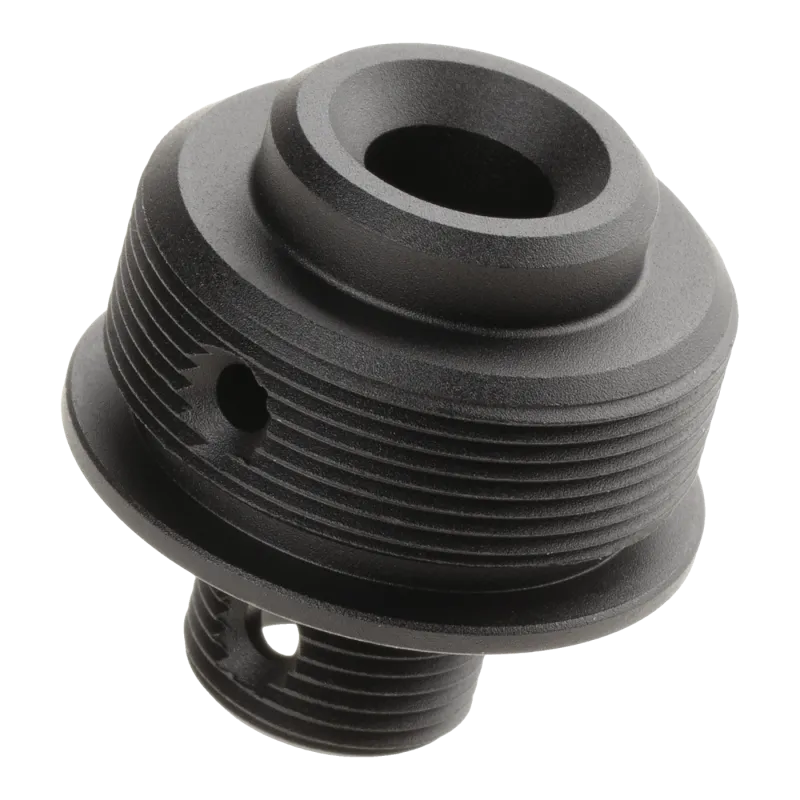 Adaptateur silencieux Type B Action Army pour T10, face côté canon et filetage large