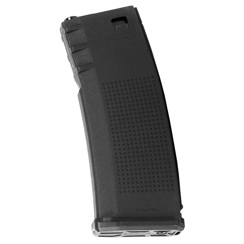 Evolution International - Chargeur Mid-Cap M4 AEG 140 Billes - Noir Evolution International - Chargeur Mid-Cap M4 AEG 140 Billes - Noir