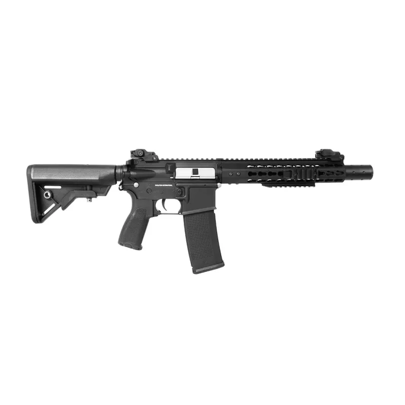 Evolution International - Réplique M4 AEG Recon Superlite 10" Silent Ops Carbontech - Noir Evolution International - Réplique M4 AEG Recon Superlite 10" Silent Ops Carbontech - Noir