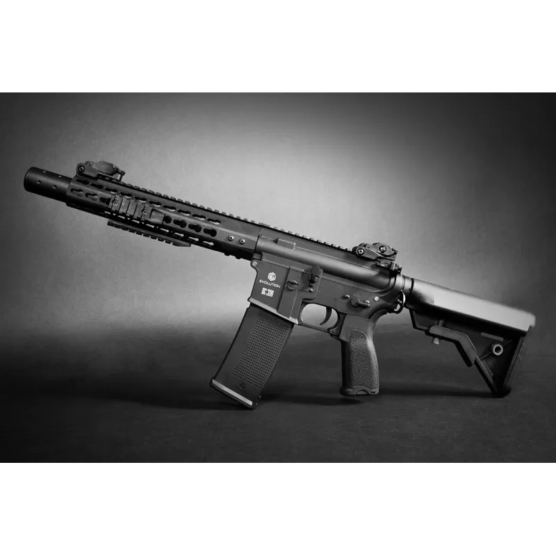 Evolution International - Réplique M4 AEG Recon Superlite 10" Silent Ops Carbontech - Noir — Vue 3