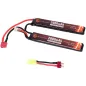 Evolution International - Batterie Li-Po 7.4V 2000mAh 20C - 40C - T-dean - 2 bâton