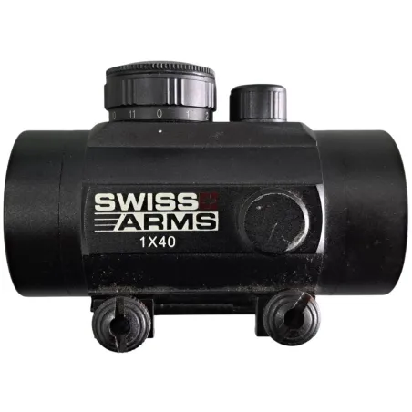 Point Rouge 40MM - Noir Swiss Arms d'occasion | ZN-Airsoft.fr