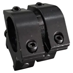 Lot de 2 anneaux de montage - Noir d'occasion | ZN-Airsoft.fr