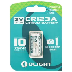 Olight - Piles CR123A 3V 1600mAh